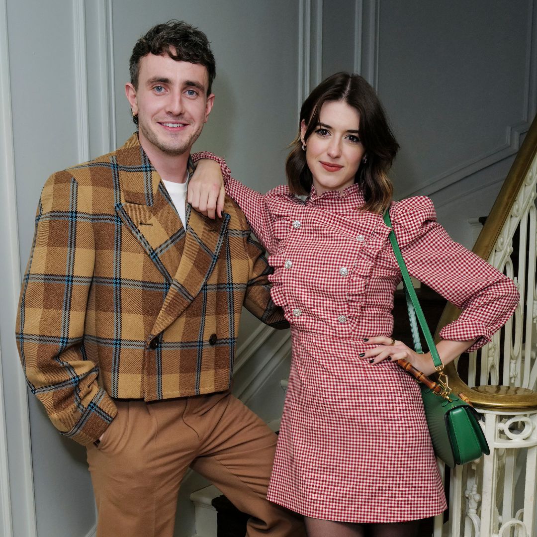 Paul Mescal and Daisy Edgar-Jones attend the MUBI and Gucci 'Aftersun' screening