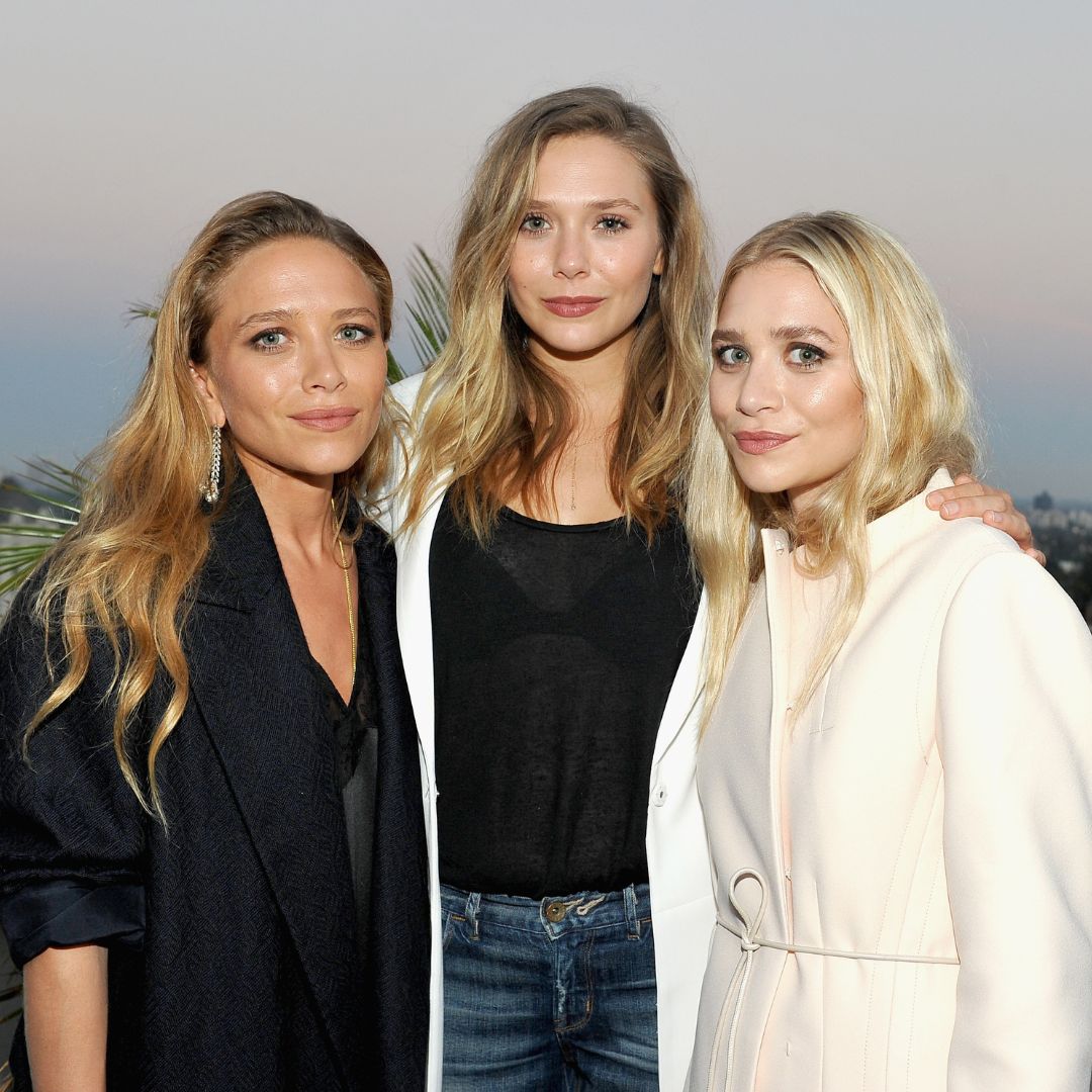 Mary-Kate, Elizabeth and Ashley Olsen attend the Elizabeth and James flagship store opening