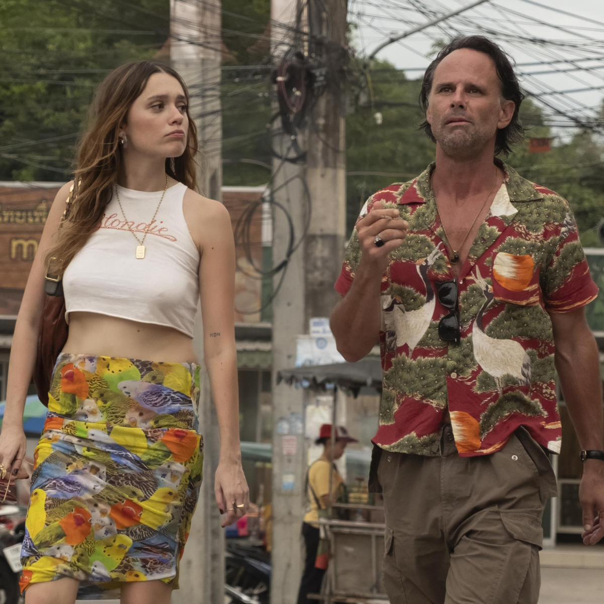 Why the Aimee Lou Wood and Walton Goggins 'feud' rumours are ramping up 